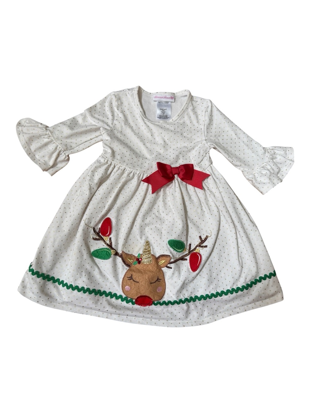 Bonnie Jean girls’ Christmas dress